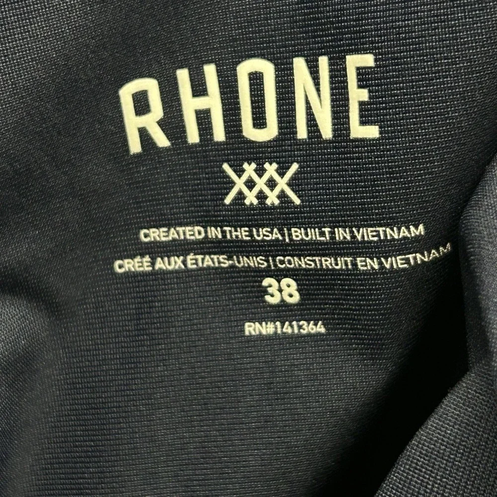 Rhone Commuter Tapered Pants Men Size 38‎ Blue Golf Zip Ankle